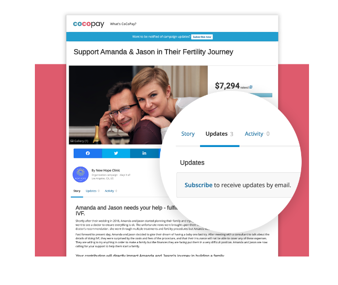 screenshot of CoCoPay Personal